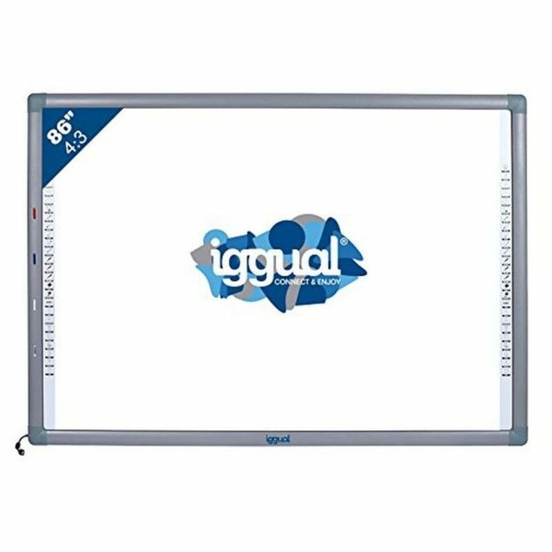 Tableau Interactif iggual IGG314371 86" 4:3 Infrarouges - Acheter à 437,39 € seulement chez Collector's Boutique