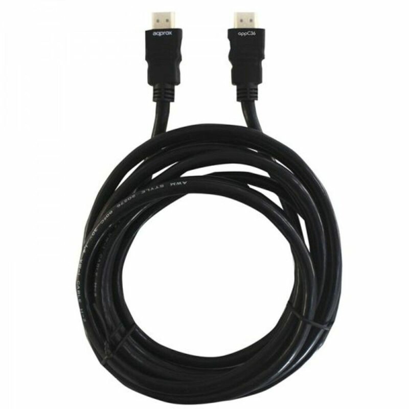 Câble HDMI approx! AISCCI0305 APPC36 5 m 4K Mâle vers Mâle - Acheter à 7,73 € seulement chez Collector's Boutique