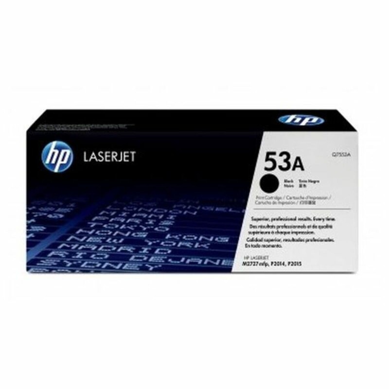 Toner original HP Q7553A 53A Noir - Acheter à 120,91 € seulement chez Collector's Boutique