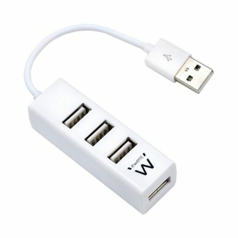 Hub USB Ewent AAOAUS0134 Blanc - Acheter à 6,17 € seulement chez Collector's Boutique