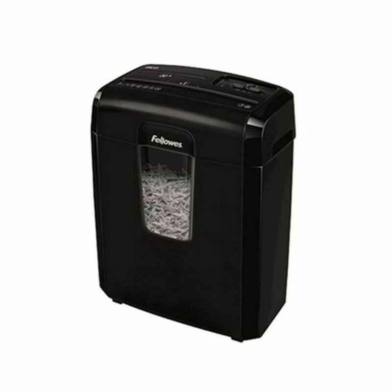 Déchiqueteuse de Papier Coupe Fine Fellowes 8Cd 14 L 4 x 35 mm Noir - Acheter à 86,96 € seulement chez Collector's Boutique