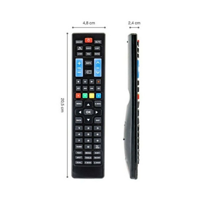 Télécommande pour Smart TV Ewent EW1575 Noir - Acheter à 9,35 € seulement chez Collector's Boutique