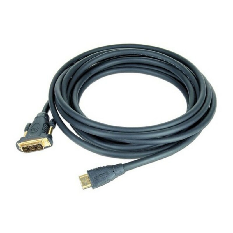 Câble HDMI vers DVI GEMBIRD CC-HDMI-DVI-0.5M (0,5 m) Noir - Acheter à 3,28 € seulement chez Collector's Boutique