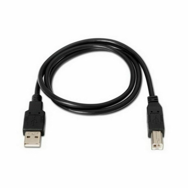 Câble USB 2.0 A vers USB B NANOCABLE 10.01.0105-BK Noir (4,5 m) - Acheter à 2,36 € seulement chez Collector's Boutique