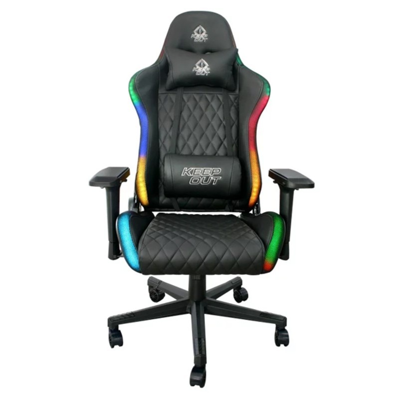 Chaise de jeu KEEP OUT XSPRO-RGB 180º Noir - Acheter à 245,45 € seulement chez Collector's Boutique