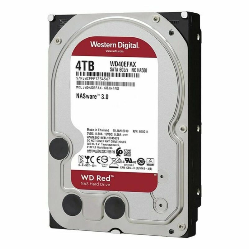 Disque dur Western Digital WD40EFAX 4 TB SATA 4 GB - Acheter à 102,83 € seulement chez Collector's Boutique