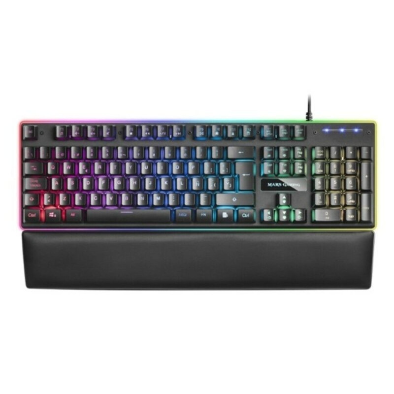 Clavier pour jeu Mars Gaming MK320ES RGB USB Noir - Acheter à 24,37 € seulement chez Collector's Boutique