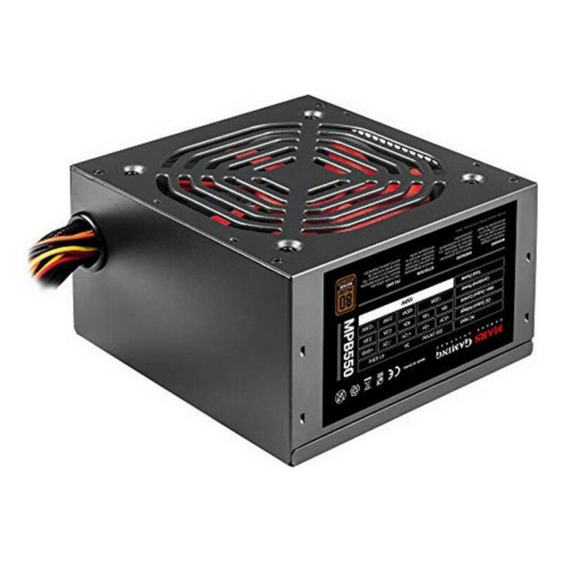 Bloc d’Alimentation Mars Gaming MPB550 80plus +90 BRONZE Noir 550W - Acheter à 41,03 € seulement chez Collector's Boutique