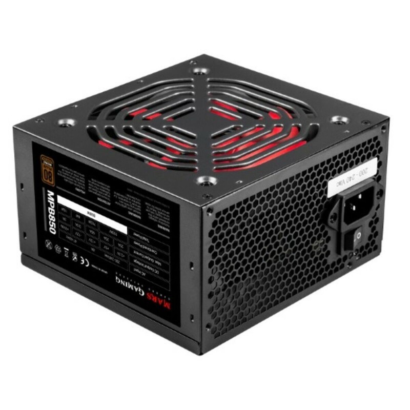 Bloc d’Alimentation Mars Gaming MPB850 ATX 850W 15W ATX Ø 12 cm Noir/Rouge 850 W 150 W 6W Oui 792 W - Acheter à 68,30 € seulemen