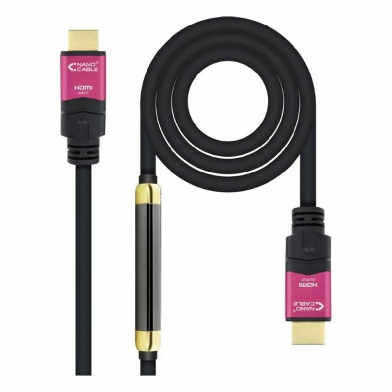 Câble HDMI NANOCABLE 10.15.3725 4K HDR 25 m Noir - Acheter à 59,83 € seulement chez Collector's Boutique