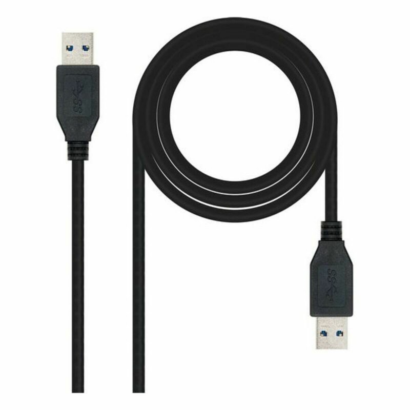 Câble USB NANOCABLE 10.01.1001 Noir - Acheter à 3,82 € seulement chez Collector's Boutique