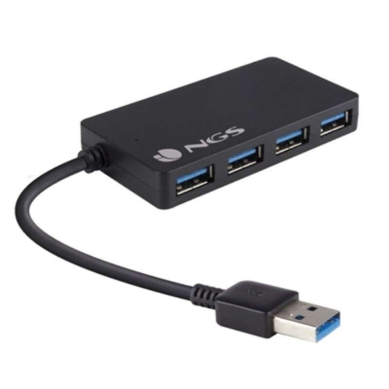 Hub USB NGS IHUB3.0 480 Mbps Noir - Acheter à 16,48 € seulement chez Collector's Boutique