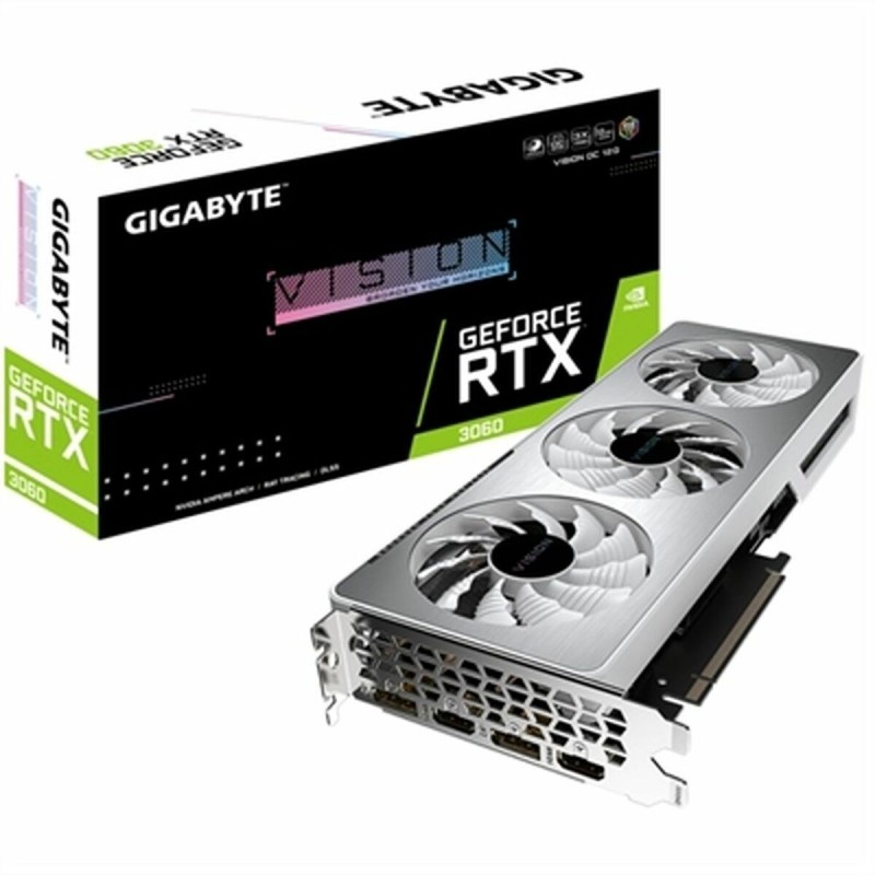 Carte Graphique Gigabyte RTX 3060 VISION OC 12 GB GDDR6 - Acheter à 468,46 € seulement chez Collector's Boutique