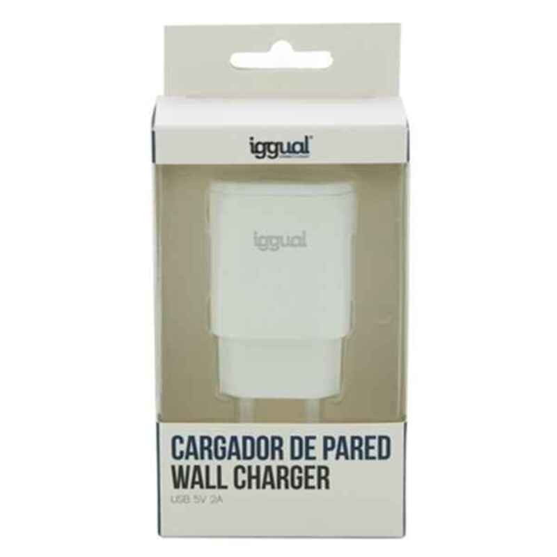 Chargeur mural iggual IGG316924 5V Blanc - Acheter à 4,36 € seulement chez Collector's Boutique