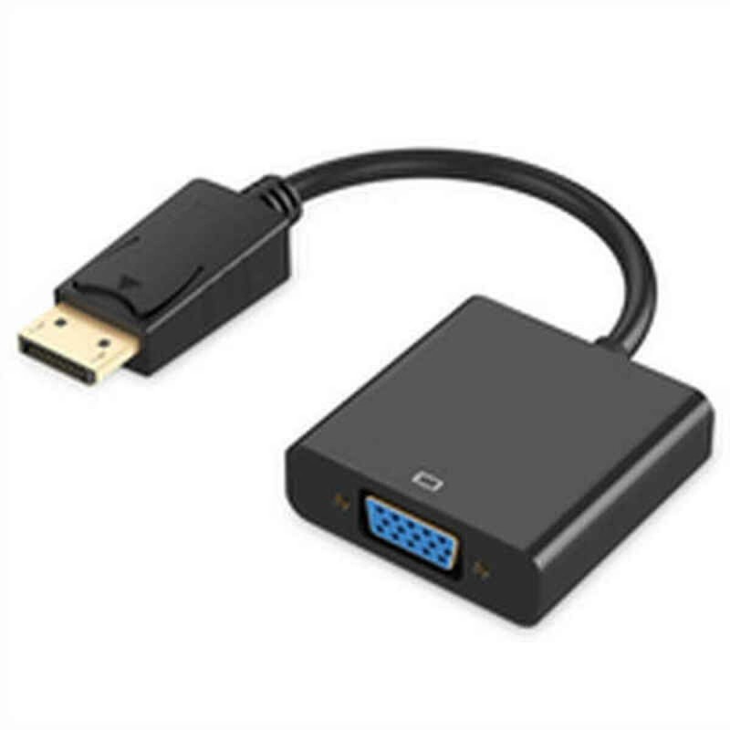 Adaptateur DisplayPort vers VGA Ewent EC1454 Noir - Acheter à 8,27 € seulement chez Collector's Boutique