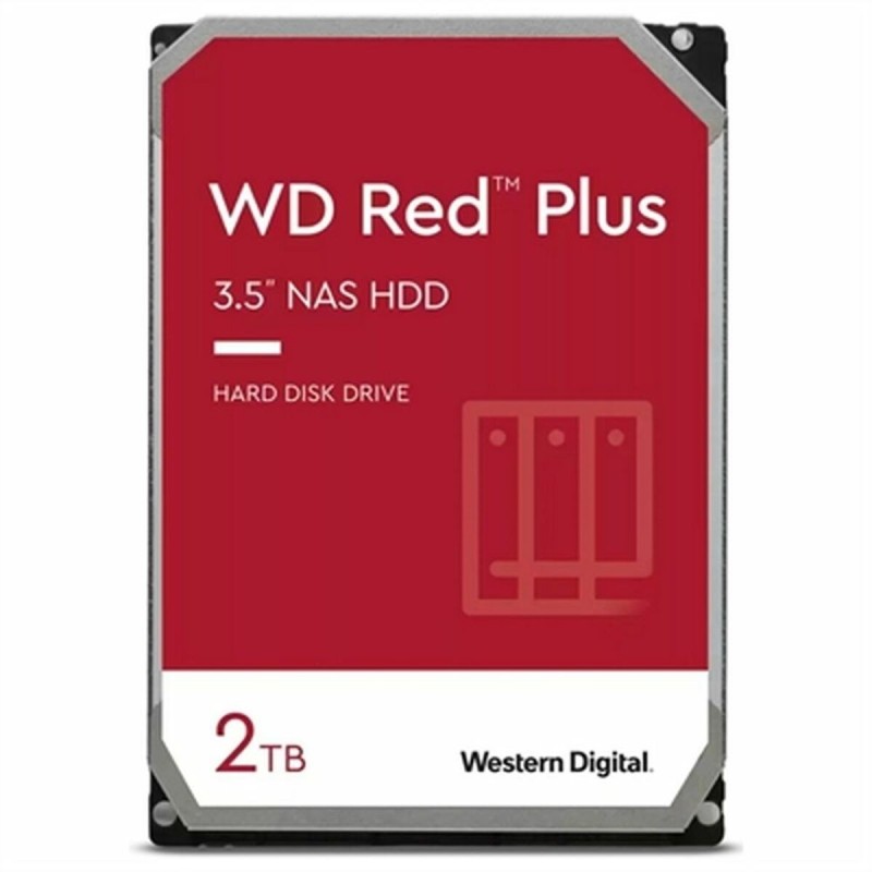 Disque dur Western Digital WD Red Plus NAS 2 TB 3,5" 2 TB 5400 rpm 175 MB/s - Acheter à 87,90 € seulement chez Collector's Bouti