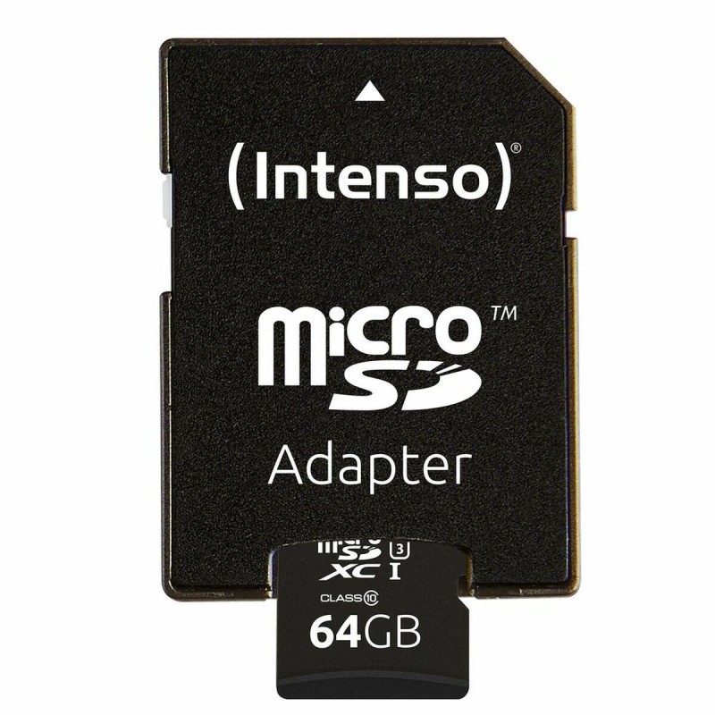 Carte Micro SD INTENSO 3433490 64GB - Acheter à 6,43 € seulement chez Collector's Boutique