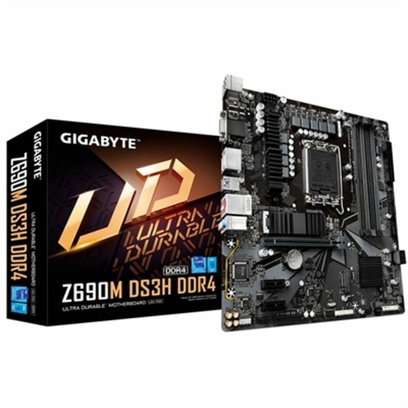 Carte Mère Gigabyte Z690M DS3H mATX LGA 1700 DDR4 - Acheter à 177,47 € seulement chez Collector's Boutique