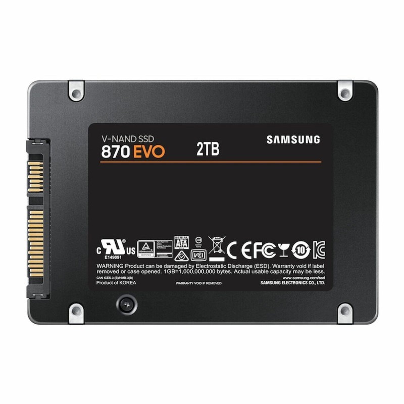 Disque Dur Externe Samsung 870 EVO 2TB 2 TB SSD - Acheter à 247,36 € seulement chez Collector's Boutique