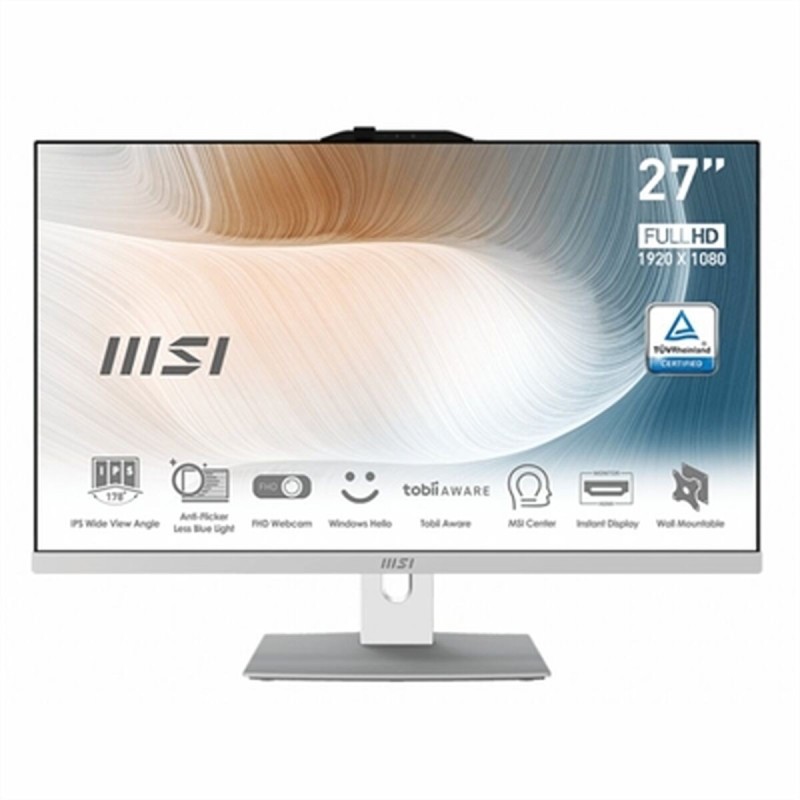 Tout en Un MSI 9S6-AF8212-276 27" 8 GB 512 GB - Acheter à 1 107,20 € seulement chez Collector's Boutique