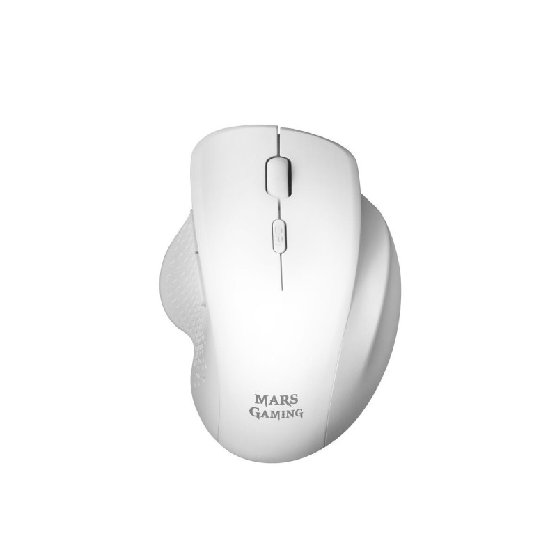 Souris Mars Gaming MMWERGO Ratón Inalámbrico Ergonómico Blanco 3200 DPI - Acheter à 12,89 € seulement chez Collector's Boutique