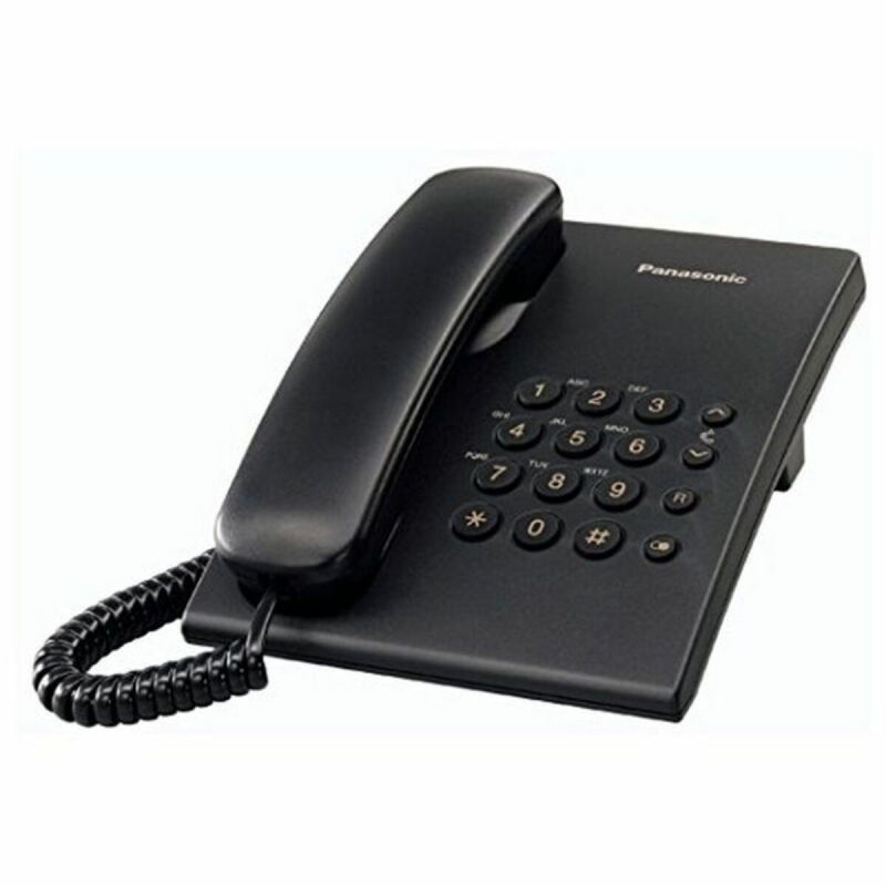 Téléphone fixe Panasonic Corp. KX-TS500EXB - Acheter à 16,64 € seulement chez Collector's Boutique