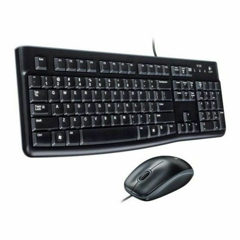 Clavier et Souris Optique Logitech 920-002550 USB Noir - Acheter à 19,31 € seulement chez Collector's Boutique