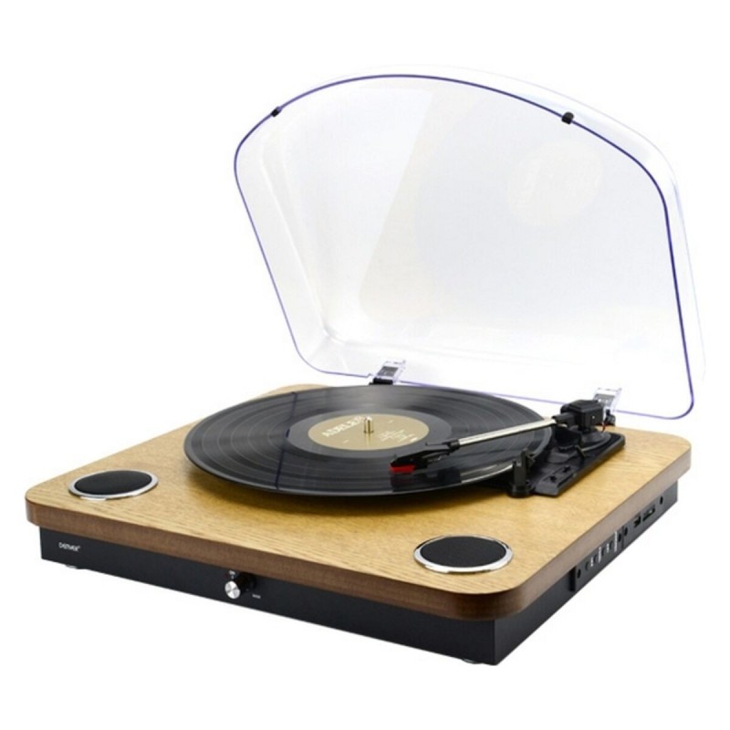 Tourne-disques Denver Electronics VPL-210WOOD 5 W - Acheter à 69,48 € seulement chez Collector's Boutique