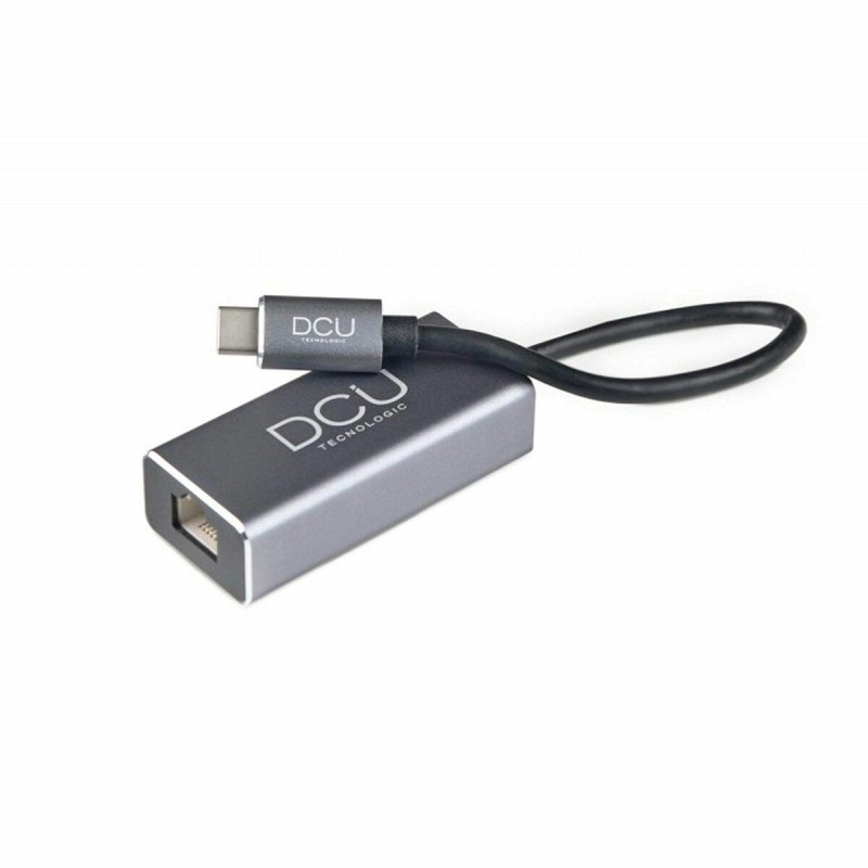 Adaptateur USB C vers RJ45 DCU 391167 Gris - Acheter à 23,95 € seulement chez Collector's Boutique