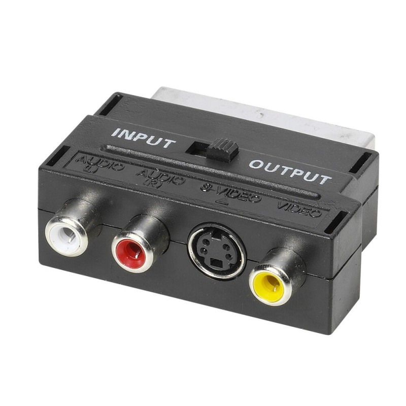 Adaptateur/convertisseur AV Vivanco 47/4104 Mini DIN SCART - Acheter à 6,07 € seulement chez Collector's Boutique