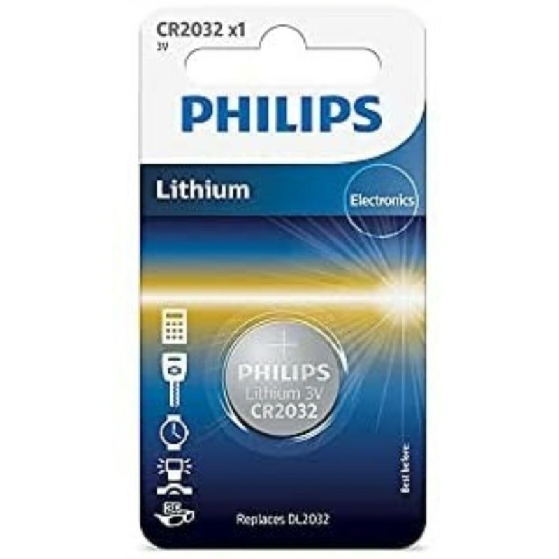 Piles Bouton au Lithium Philips CR2032 - Acheter à 0,90 € seulement chez Collector's Boutique