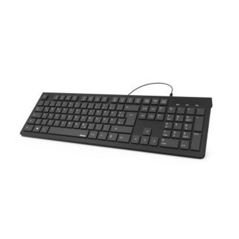 Clavier Hama Technics 69182681 Noir - Acheter à 5,94 € seulement chez Collector's Boutique