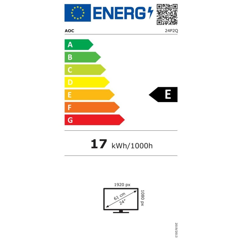 Écran AOC 24P2Q 24" FHD LED Full HD AMD FreeSync - Acheter à 224,80 € seulement chez Collector's Boutique