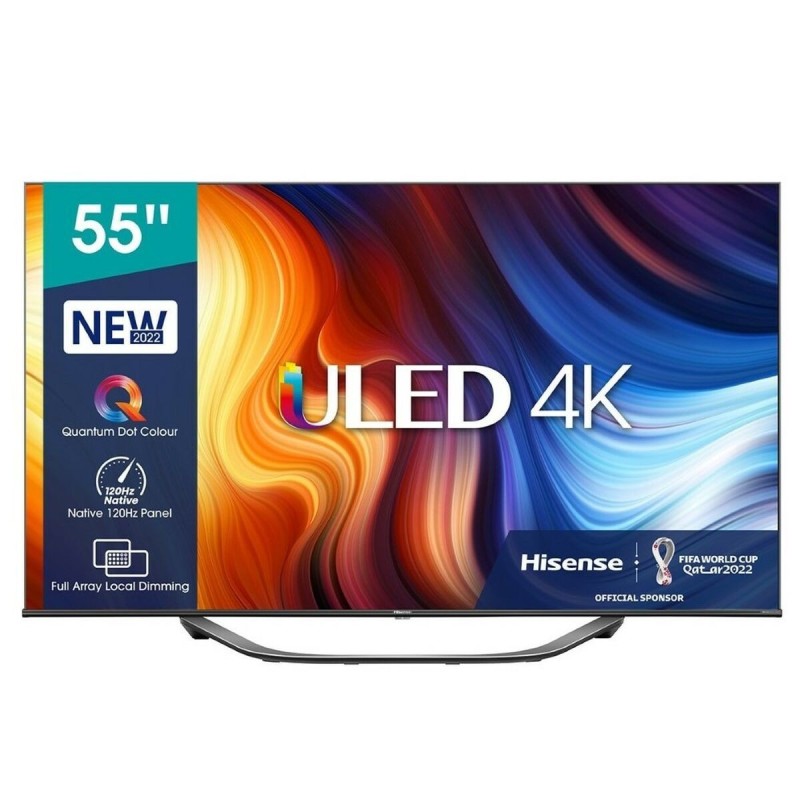 TV intelligente Hisense 55U7HQ 55" 4K ULTRA HD QLED WIFI - Acheter à 699,85 € seulement chez Collector's Boutique