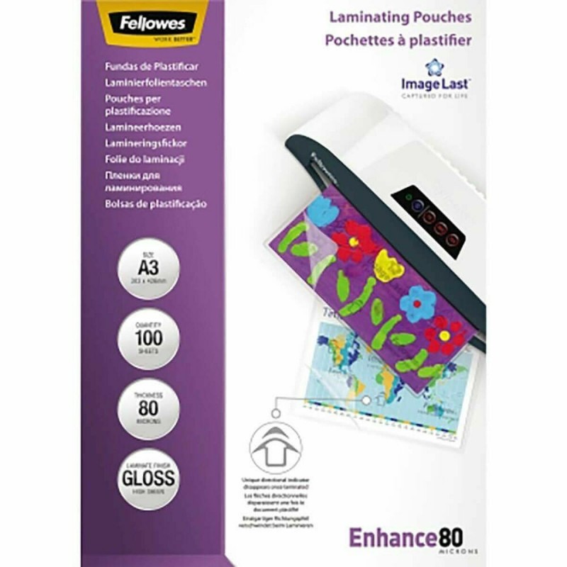 Housses Fellowes 5306207 Plastifieuse (Reconditionné B) - Acheter à 13,19 € seulement chez Collector's Boutique