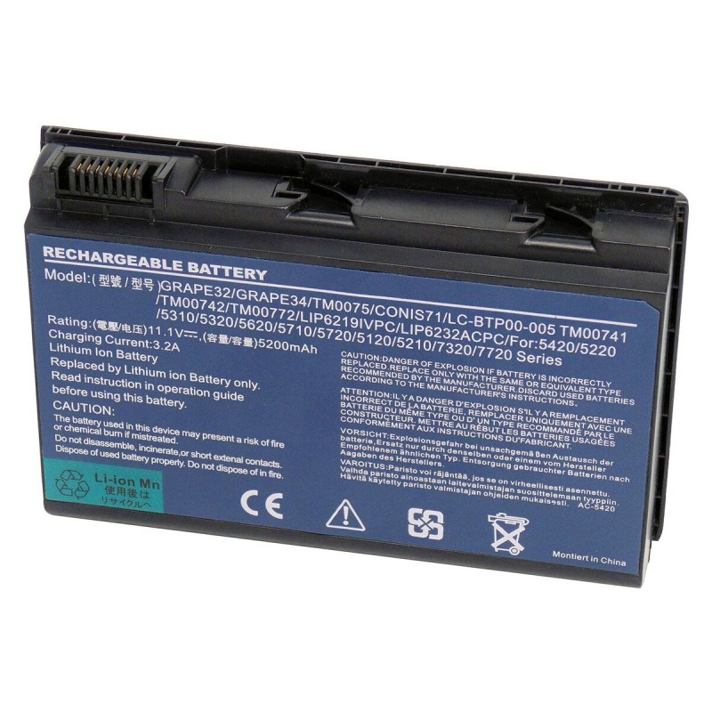 Batterie pour Ordinateur Portable 5200 mAh (Reconditionné A) - Acheter à 20,90 € seulement chez Collector's Boutique