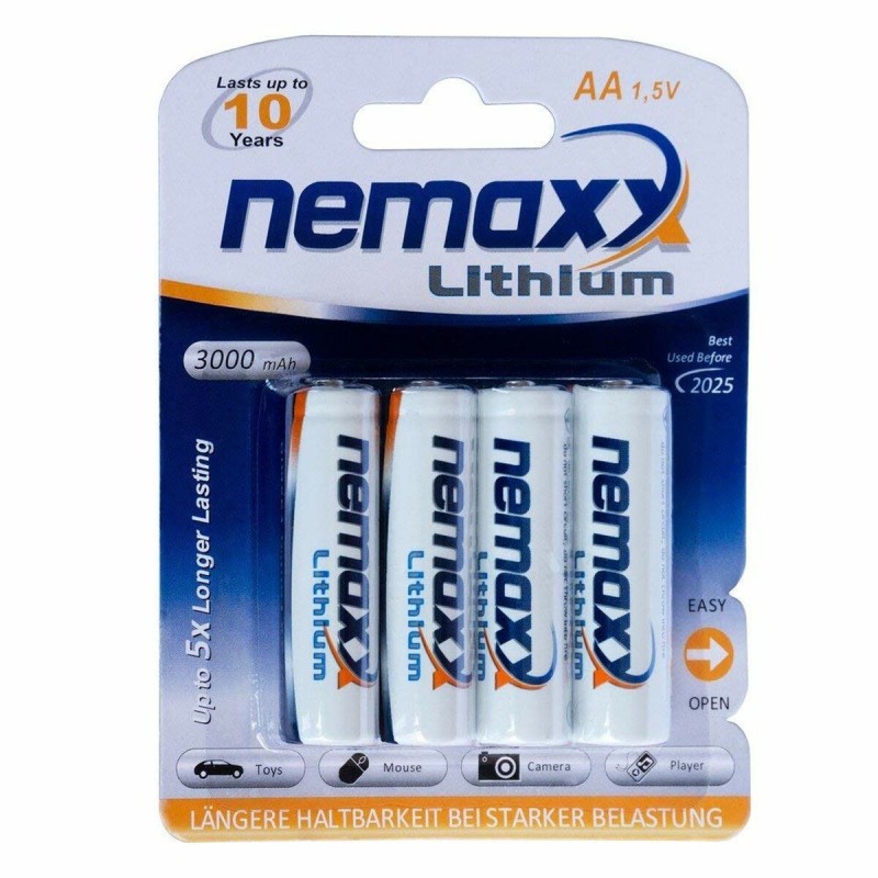 Batteries 1,5V AA Lithium (Reconditionné A+) - Acheter à 11,77 € seulement chez Collector's Boutique