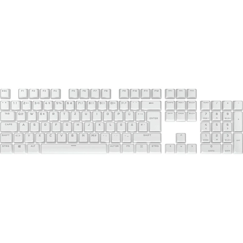 Clavier Corsair CH-9911040 Blanc (Reconditionné D) - Acheter à 16,64 € seulement chez Collector's Boutique