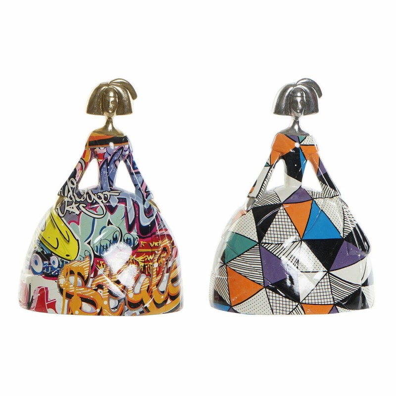 Figurine Décorative DKD Home Decor Résine (17 x 13 x 24 cm) (2 pcs) - Acheter à 55,28 € seulement chez Collector's Boutique