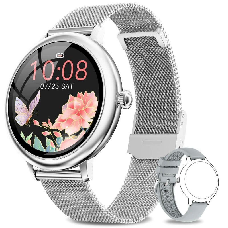 Montre intelligente Femme Acier inoxydable (Reconditionné C) - Acheter à 32,82 € seulement chez Collector's Boutique