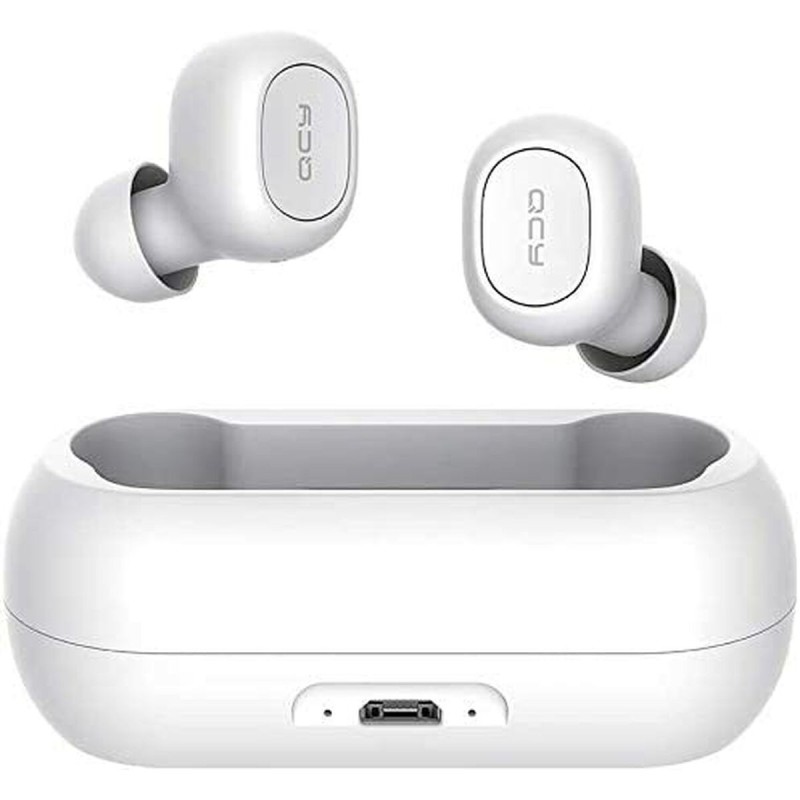 Casque QCY Bluetooth Blanc Sans fil (Reconditionné A+) - Acheter à 15,02 € seulement chez Collector's Boutique