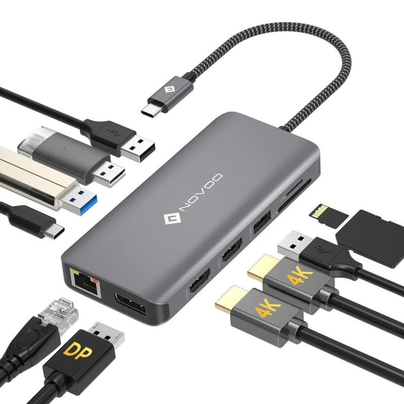 Hub USB Novoo DP-NOVOOHUB11V1DNS-VC (Reconditionné A+) - Acheter à 58,79 € seulement chez Collector's Boutique