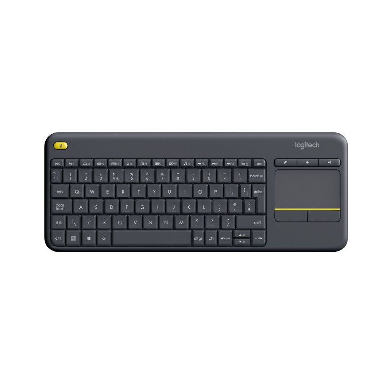 Clavier avec pavé tactile Logitech 920-007129 Sans fil Français AZERTY (Reconditionné B) - Acheter à 40,66 € seulement chez Coll