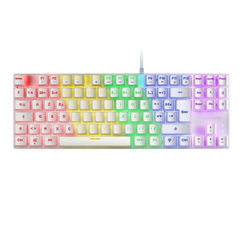 Clavier pour jeu Mars Gaming Azerty Français (Reconditionné A) - Acheter à 26,80 € seulement chez Collector's Boutique