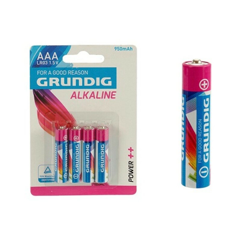 Batteries Grundig AAA LR03 (4 pcs) - Acheter à 1,39 € seulement chez Collector's Boutique