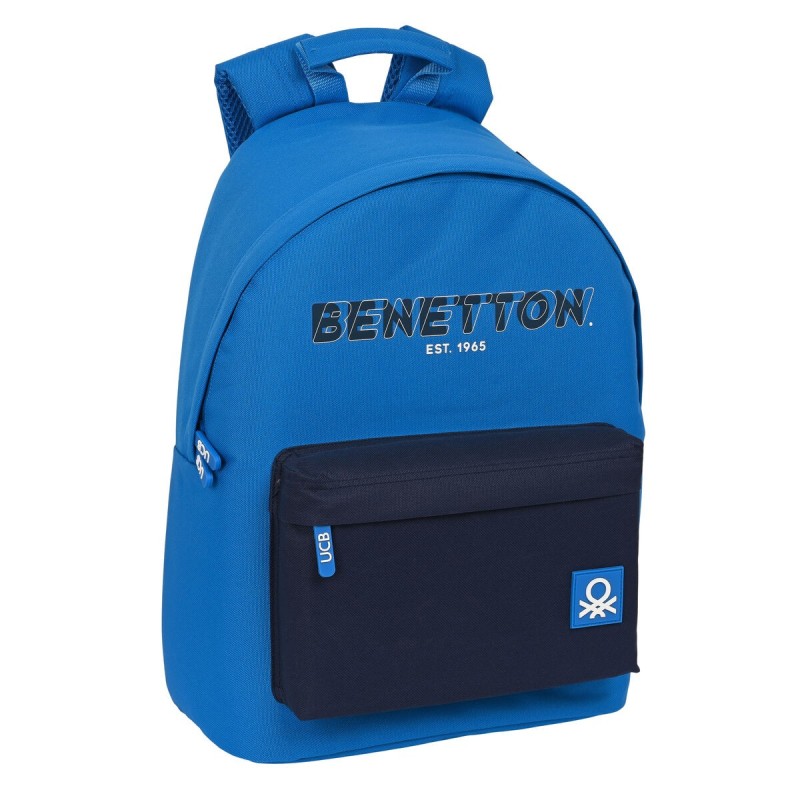 Sacoche pour Portable BenettonbenettonBleu (31 x 41 x 16 cm) - Acheter à 27,07 € seulement chez Collector's Boutique