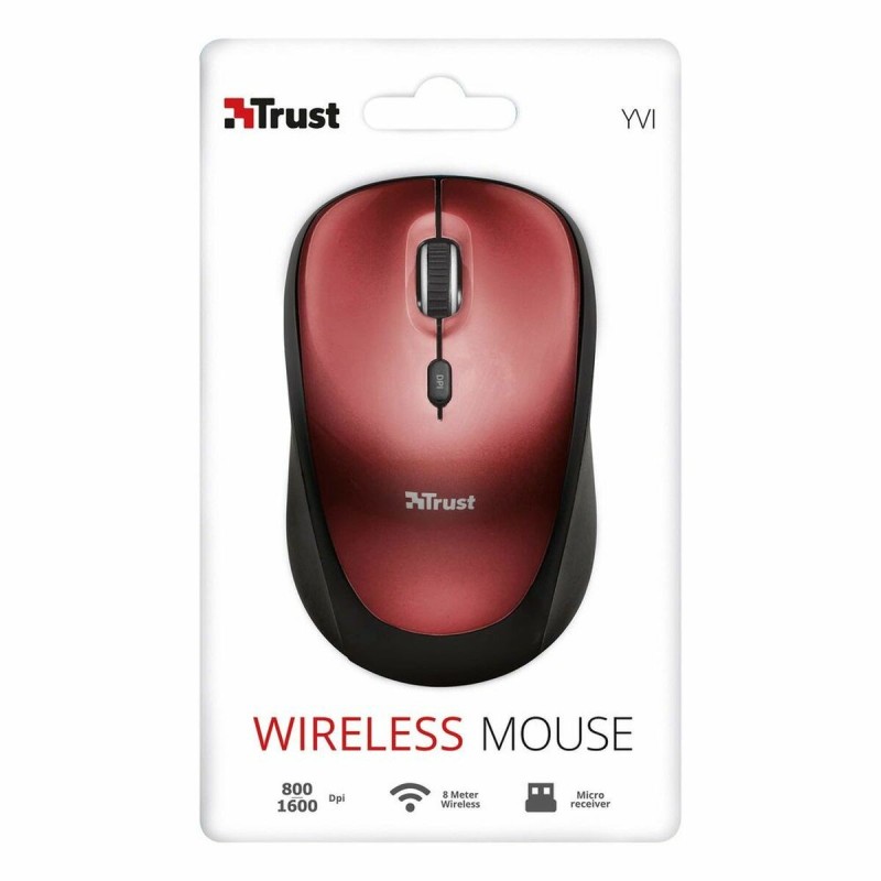 Souris Trust 19522Rouge - Acheter à 14,89 € seulement chez Collector's Boutique