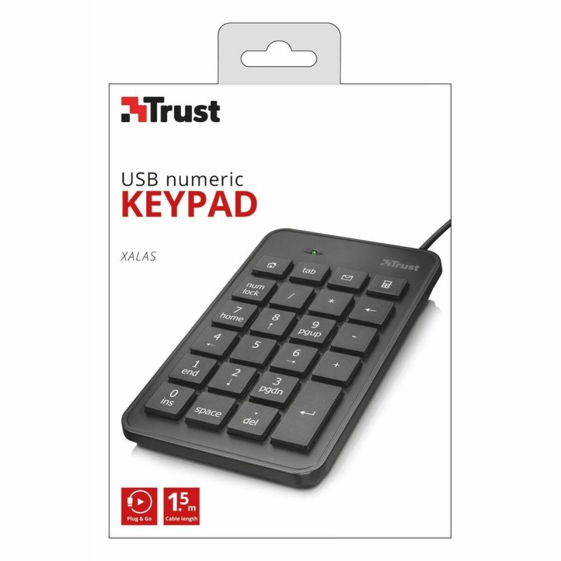 Clavier numérique Trust 22221 - Acheter à 18,74 € seulement chez Collector's Boutique