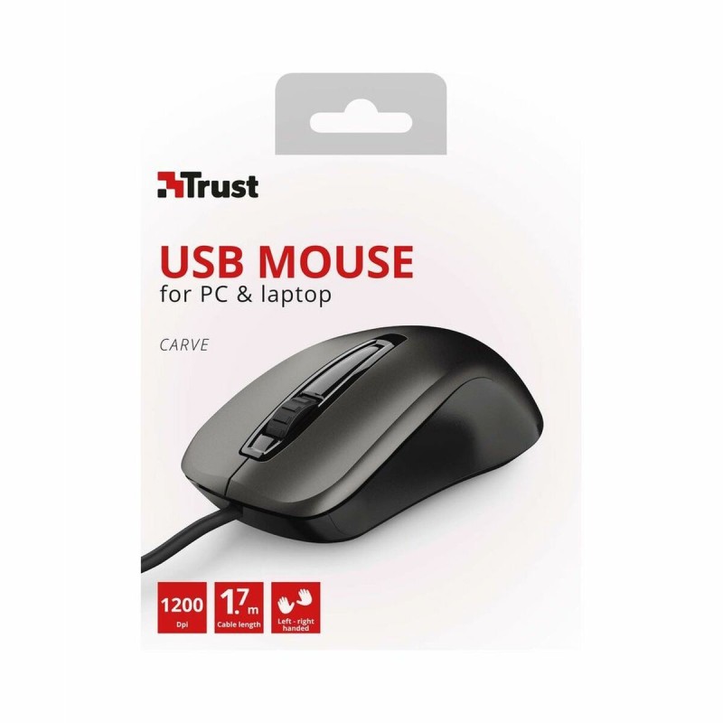 Souris Trust 23733Noir - Acheter à 9,58 € seulement chez Collector's Boutique