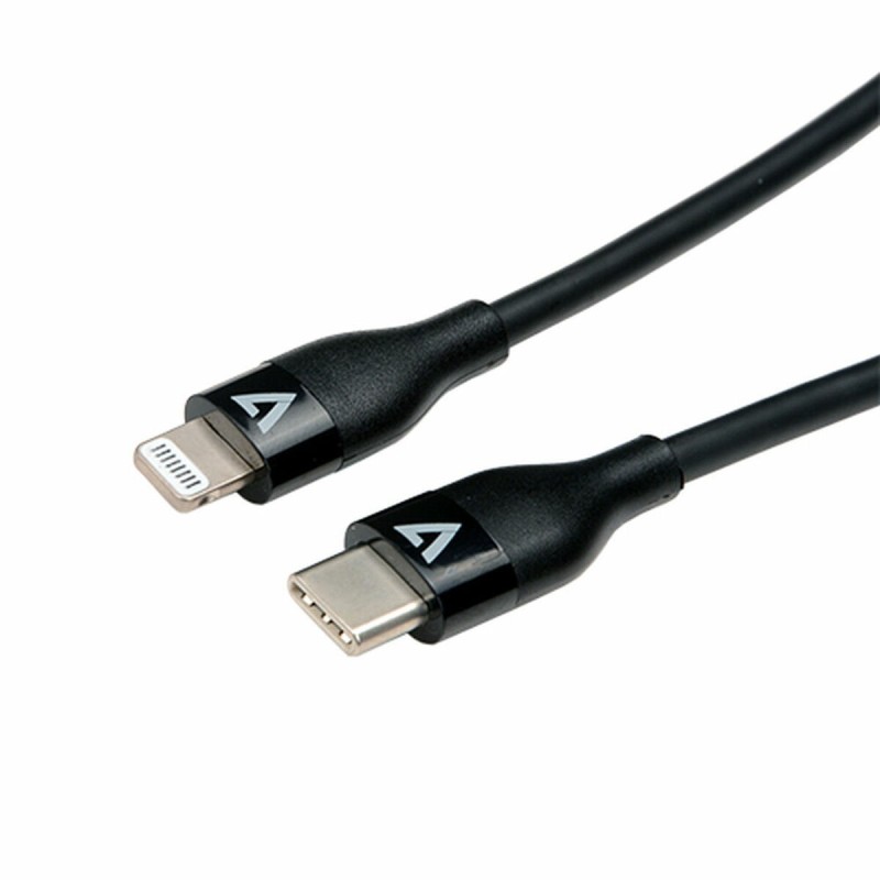 Câble USB-C vers Lightning V7 V7USBCLGT-1MNoir - Acheter à 13,28 € seulement chez Collector's Boutique